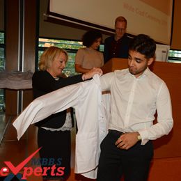 collegium medicum jagiellonian university white coat ceremony - MBBSExperts