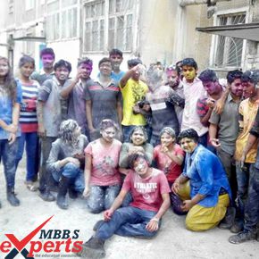 Osh State Medical University Holi Celebration - MBBSExperts